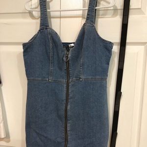 H&M divided denim dress